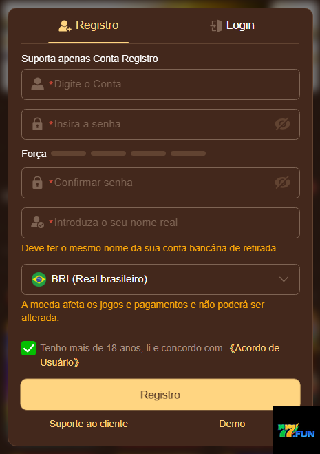 Recompensas VIP 77fun.com